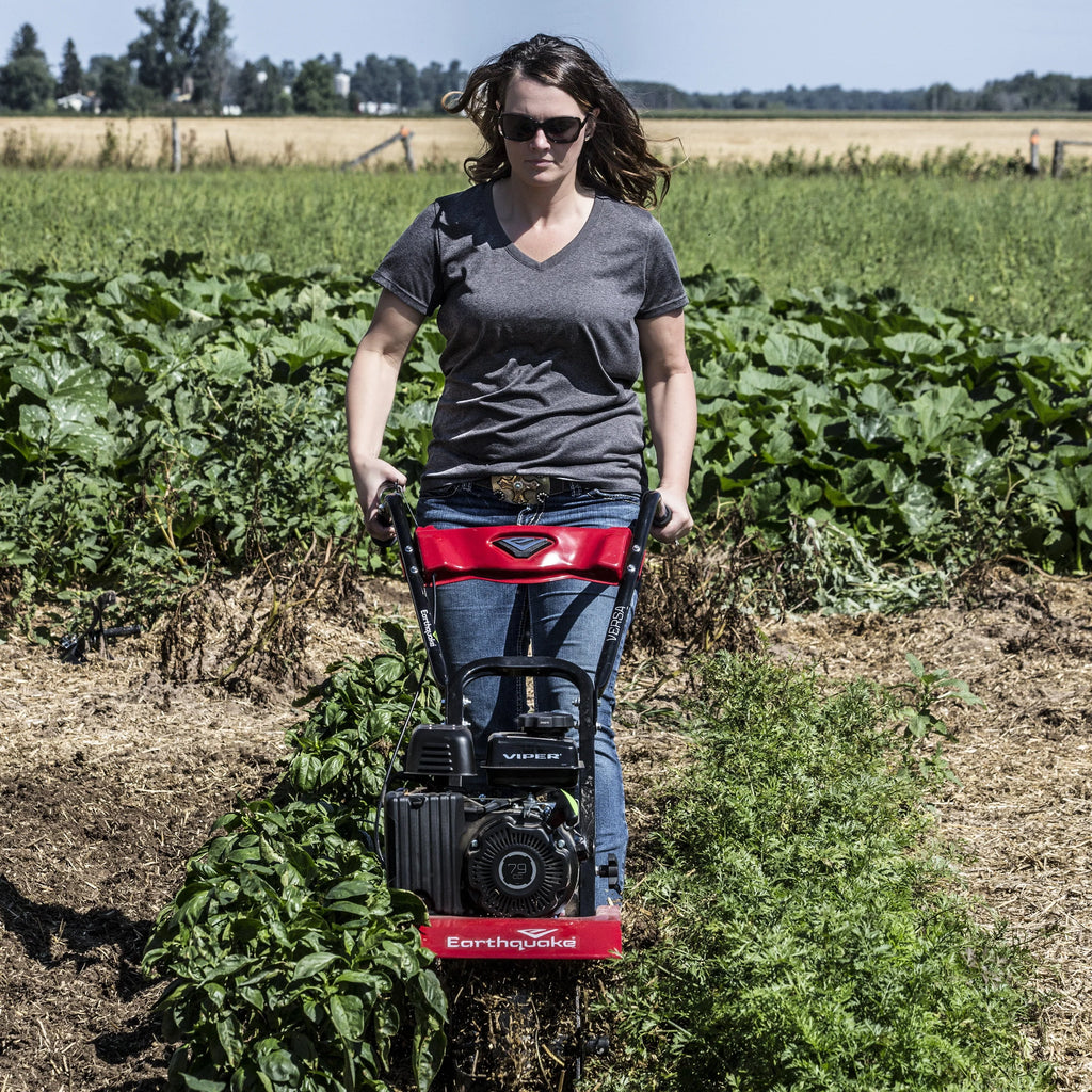 Cultivateur à charrue Earthquake Versa avec moteur Viper 4 temps de 79 cm³, 24734