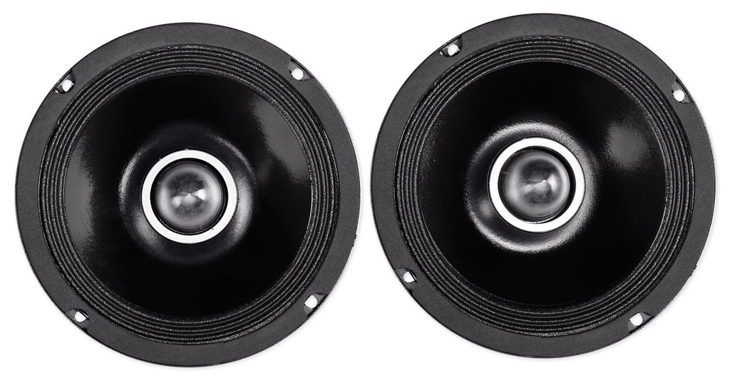 2) Pares Rockville X6.5C Competition 6.5 1000 Watt Haut-parleurs audio voiture à composants