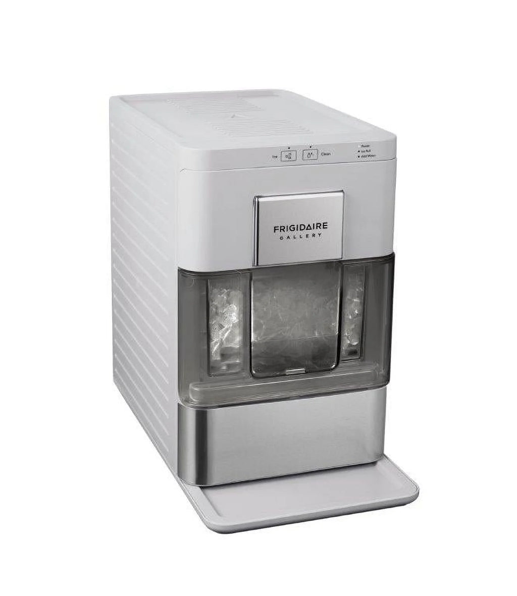 Machine à glaçons Frigidaire EFIC256, machine à glaçons de comptoir avec fenêtre transparente, machine à glaçons d’une capacité de 44 lb, avec autonettoyage, noire