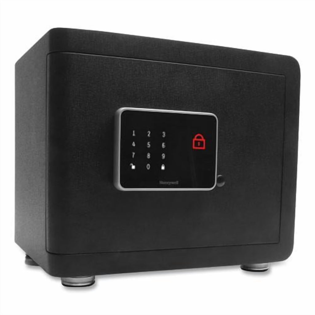 Coffre-fort intelligent Honeywell avec Bluetooth et écran tactile, 15 x 11,8 x 11,8 po, 0,97 pi³, noir