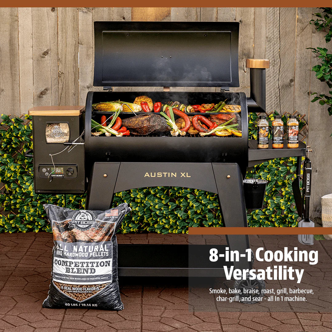 Pit Boss Austin XL 1000 po² Barbecue et fumoir à granulés à bois ¨C Série Onyx