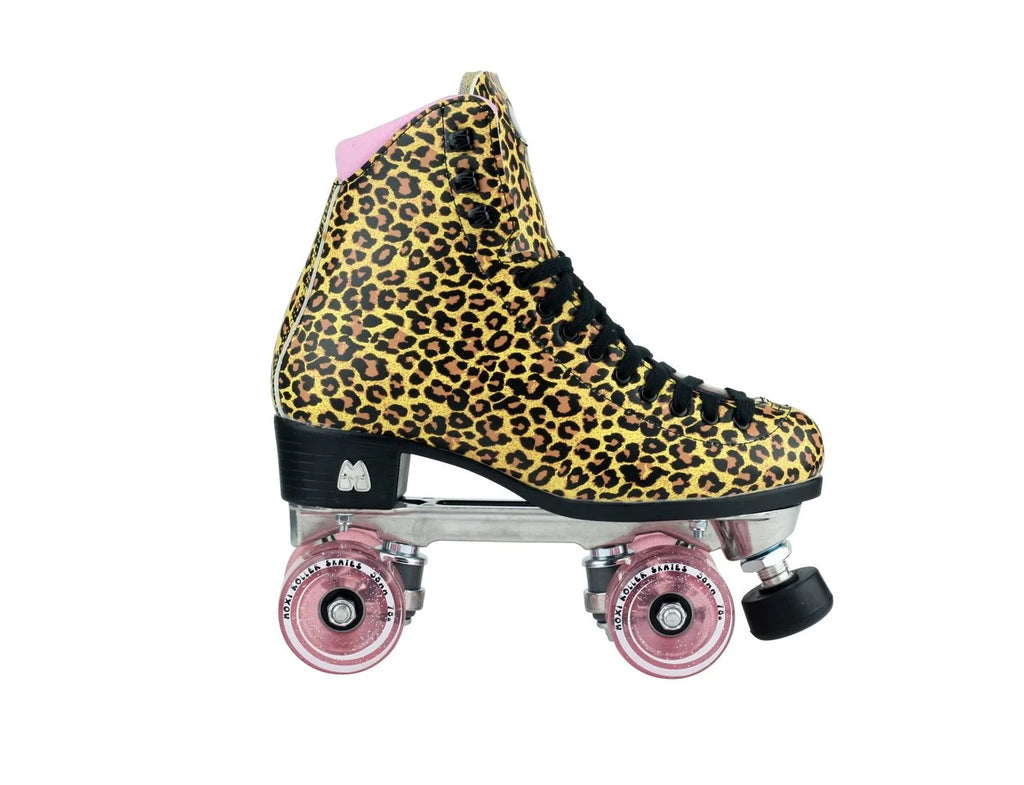 Patins à roulettes Riedell Quad - Léopard de la jungle