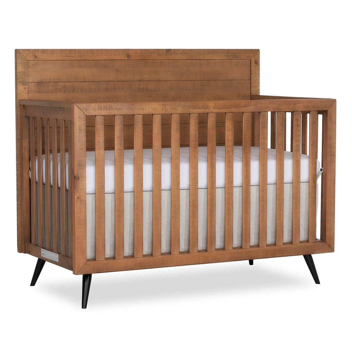 Lit convertible 4-en-1 Evolur Stilnovo Mid Century. Sucre de canne