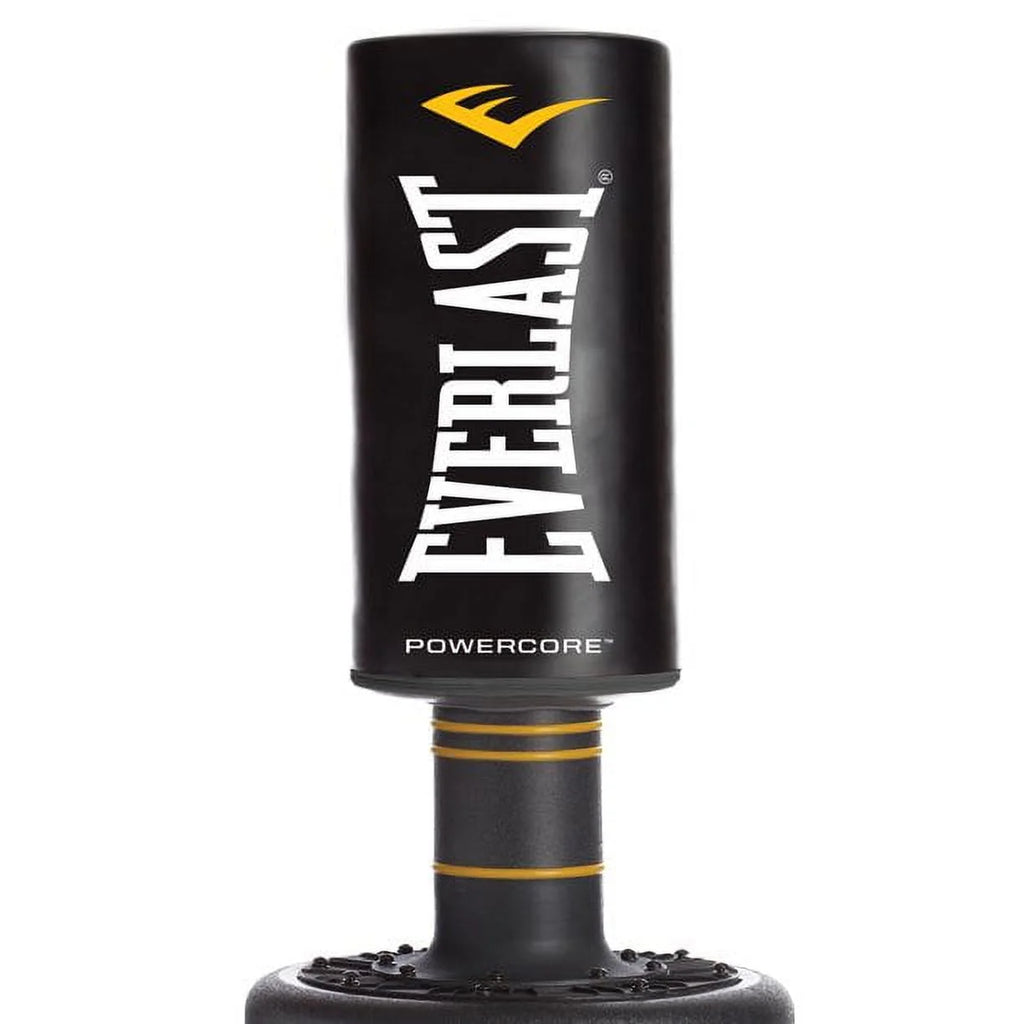 Sac de fitness d’entraînement robuste Everlast Powercore, autoportant, pour usage intérieur, de forme arrondie
