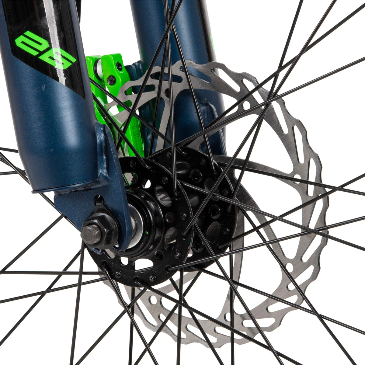 Vélo tout-terrain hardtail Scout pour homme de 26 pouces, 21 vitesses, bleu denim