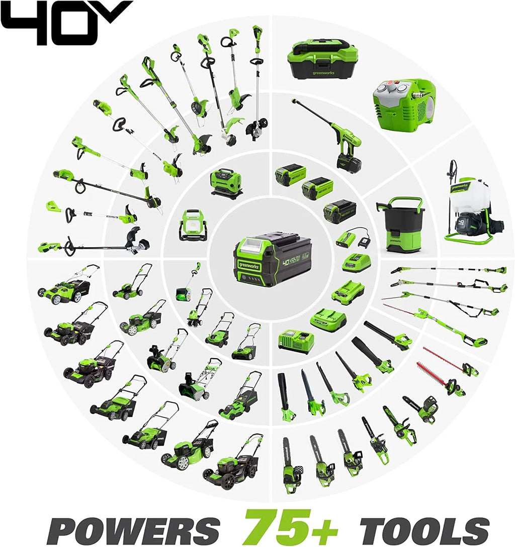 Coupe-bordures sans balais Greenworks 40 V de 8 pouces, outil seul