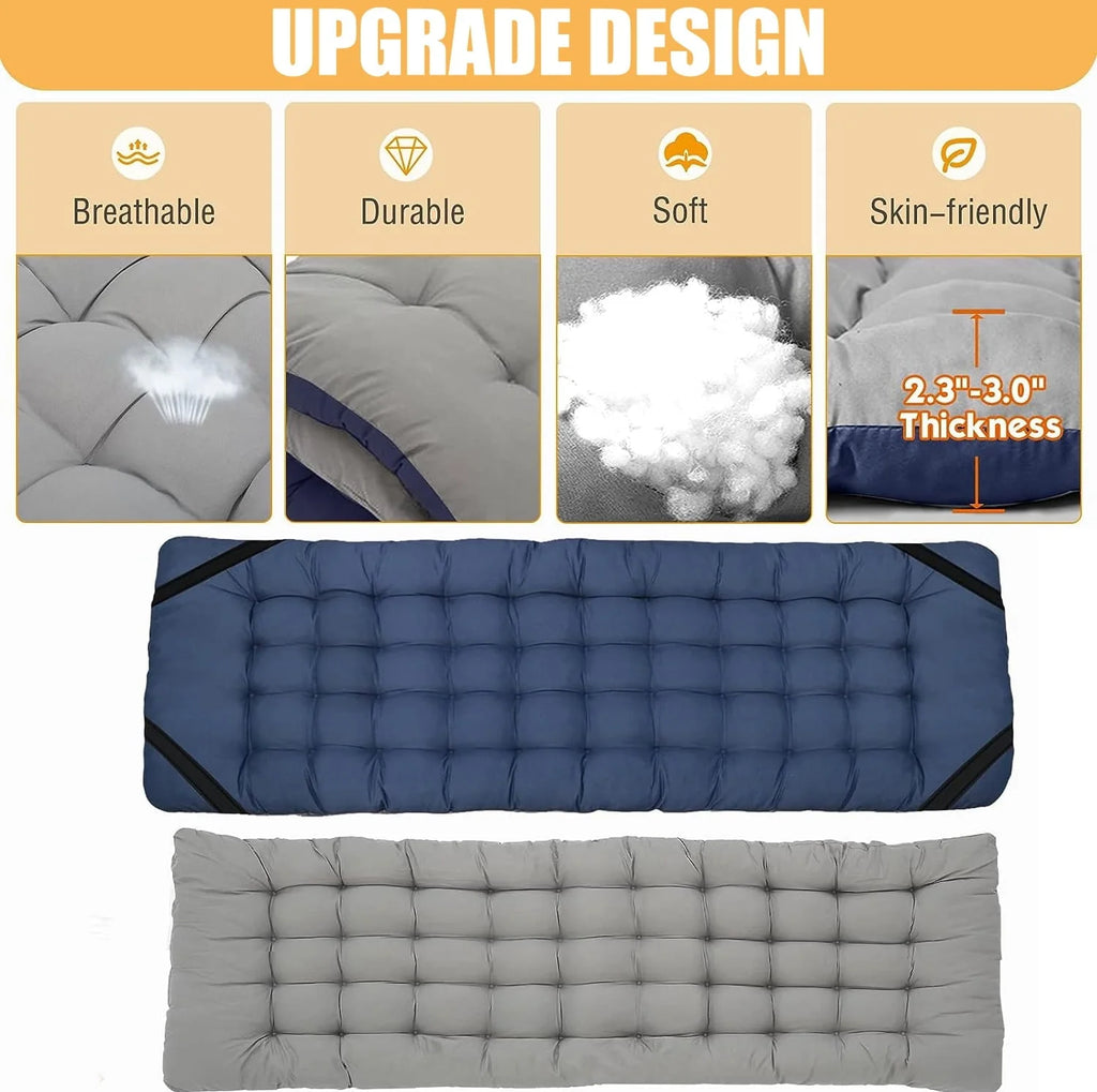 SUGIFT Lot de 2 lits pliants portables pour adultes, lits d’extérieur robustes avec housse de transport