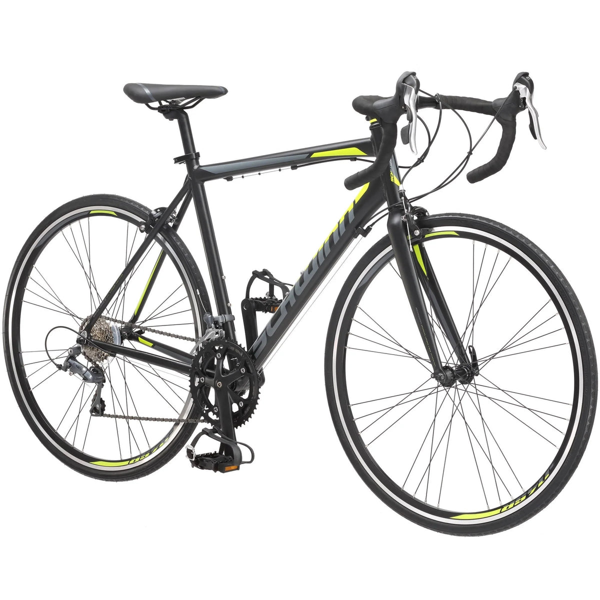 Vélo de route Schwinn Phocus 1600 700C pour homme, noir mat
