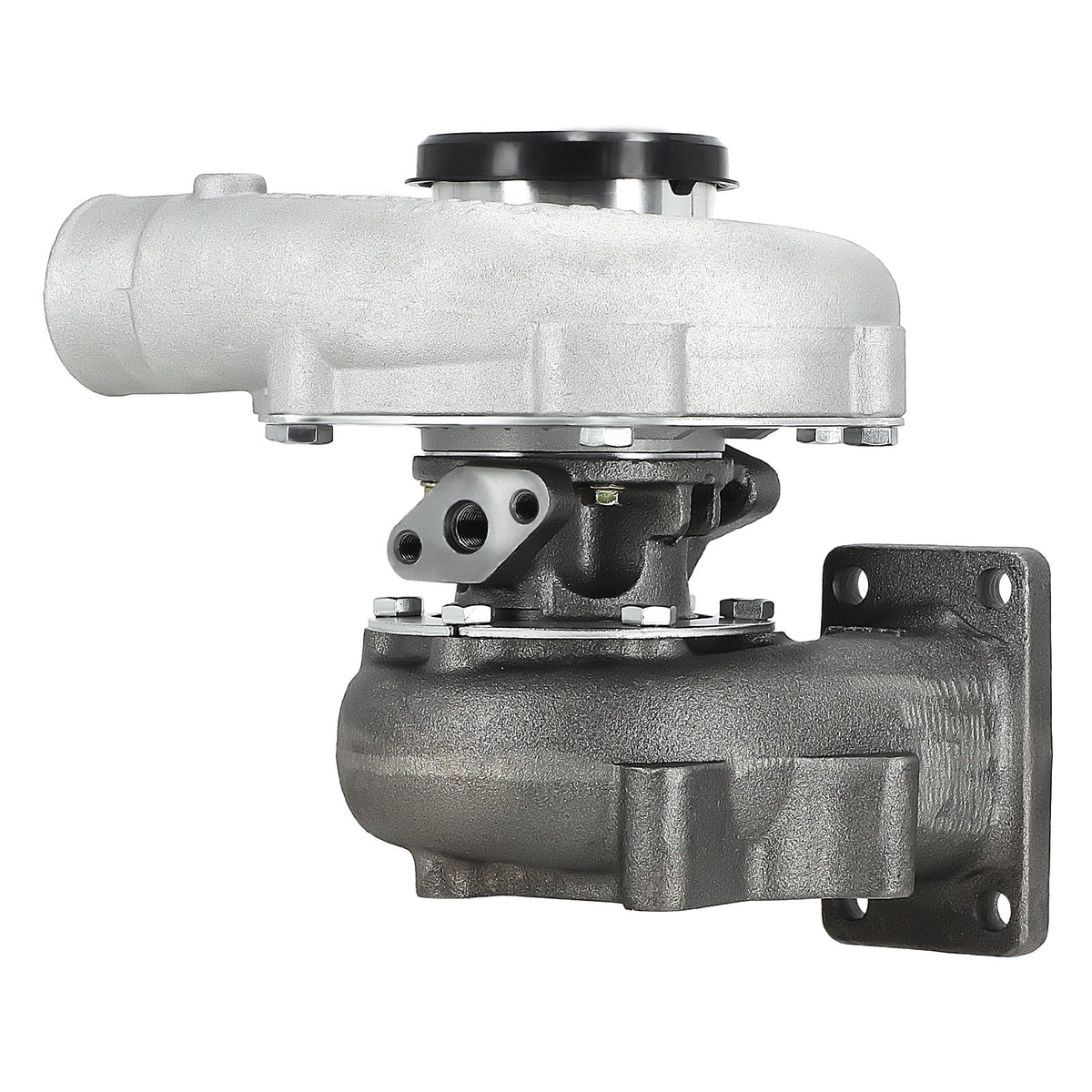 Maxpeedingrods T3 T4 T04E Kit universel turbo + vanne de décompression + intercooler + soupape de décompression + durites d'huile