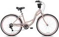 Vélo de promenade Kent Bayside 26 po pour femme, Or rose