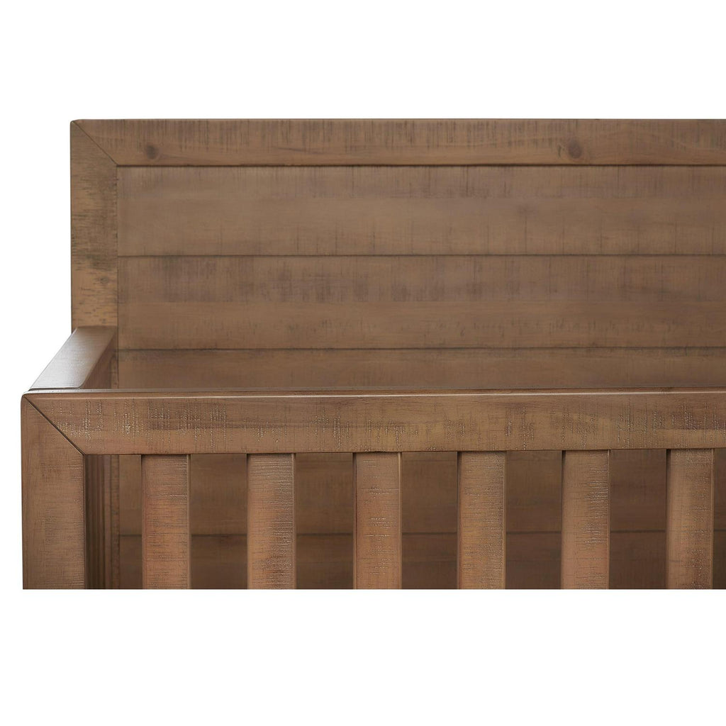 Lit convertible 4-en-1 Evolur Stilnovo Mid Century. Sucre de canne